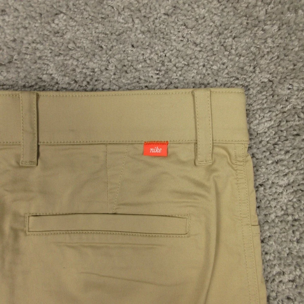 Nike Pants Mens 34x34 Beige Khaki Par Drifit Slim UV Golf Chinos Performance EUC